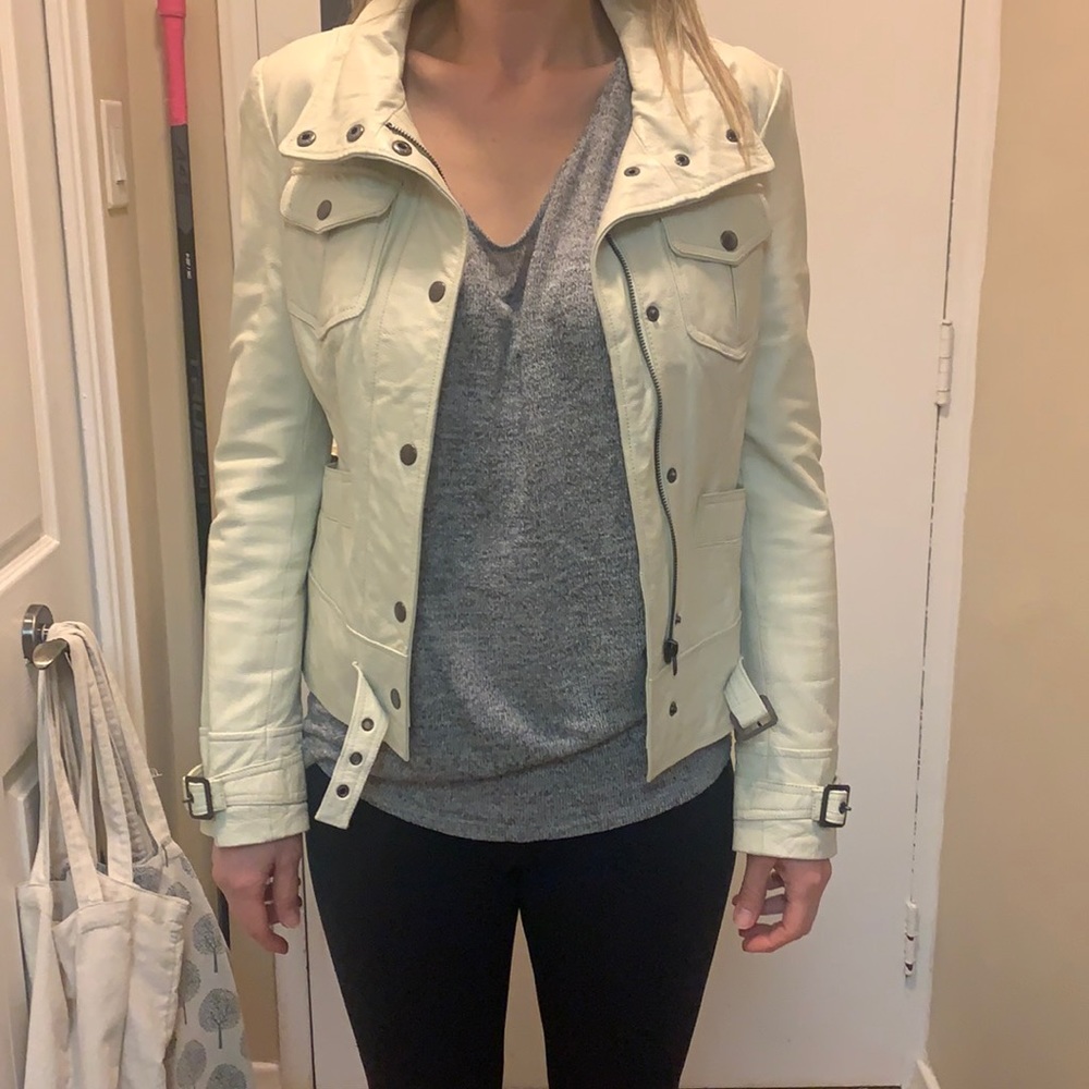 Costa Blanca leather jacket
